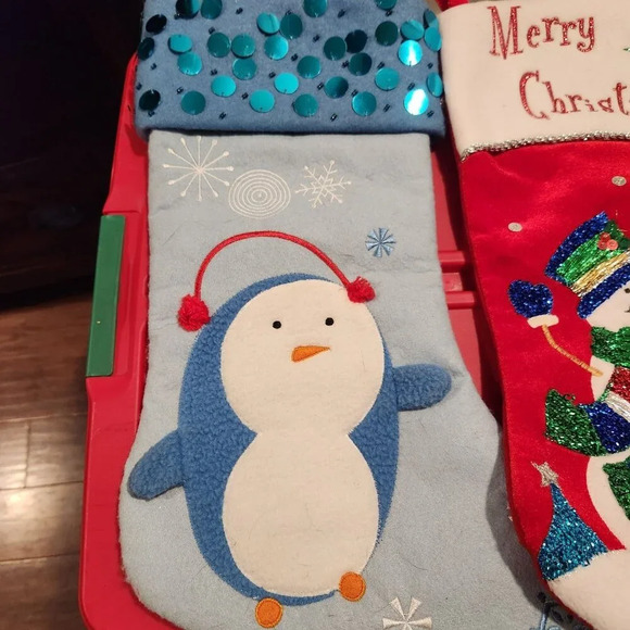 Christmas Decor Random Pieces Stockings Tree Topper Star - Picture 5 of 14